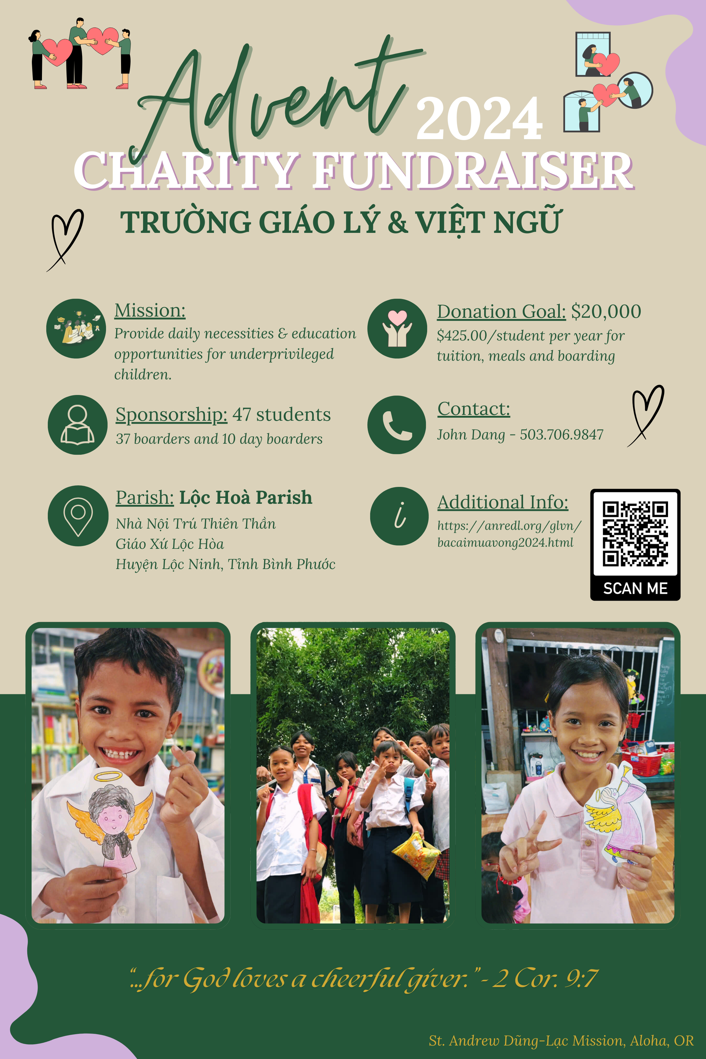 Loc Hoa Charity Poster